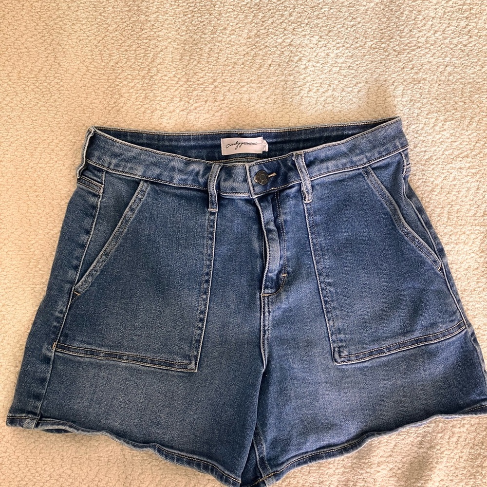 Cjla Hendrix denim shorts large Women's Blue Denim Shorts